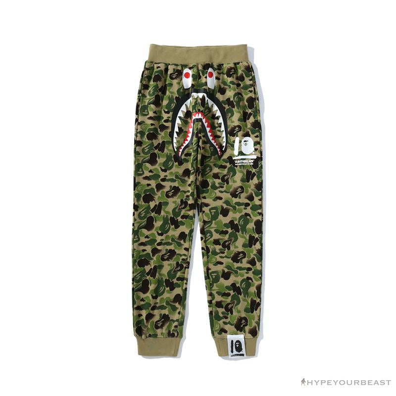 BAPE Chinese Style Ink Camouflage 10th Anniversary Limited Pants 'GREEN'