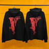 Vlone Black Red Serpent Hoodie