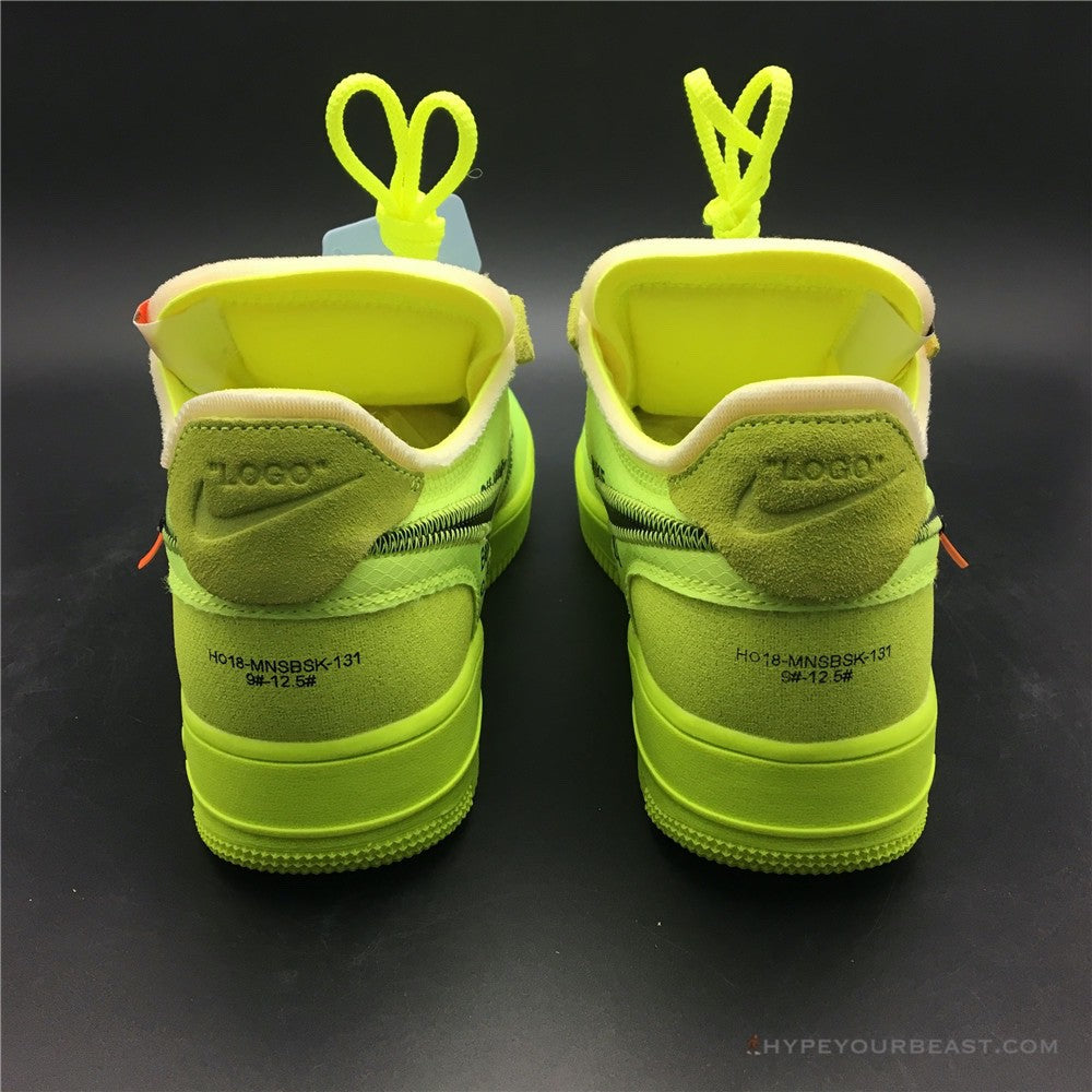 Off-White x Nike Air Force 1 Low “Volt”