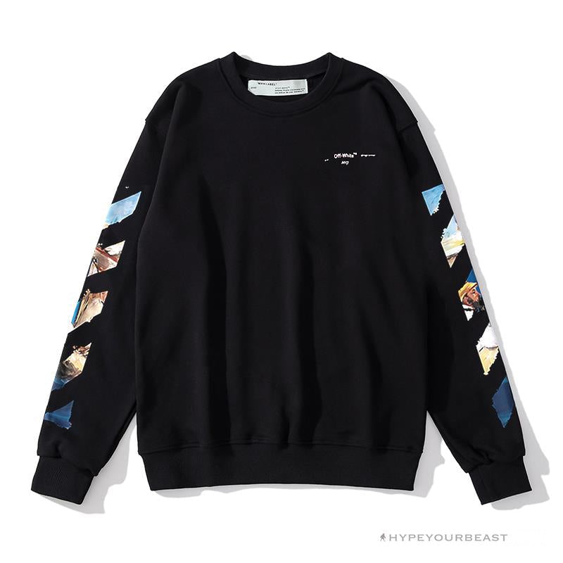 Off White Shirt Vincent Van Gogh - Black