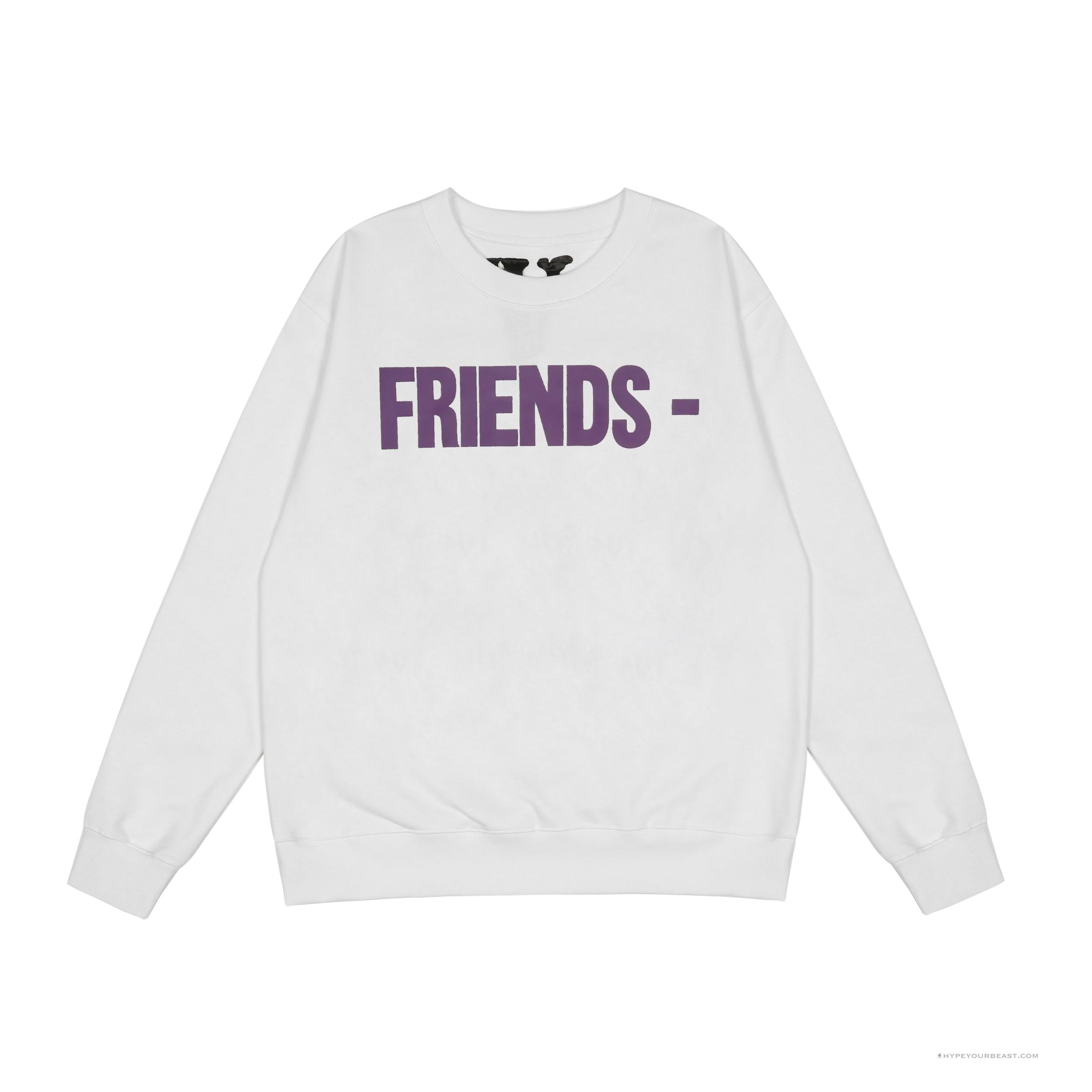 Vlone Purple Friends Shirt - White