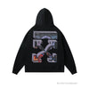 Off White Hoodie Fighter - Black