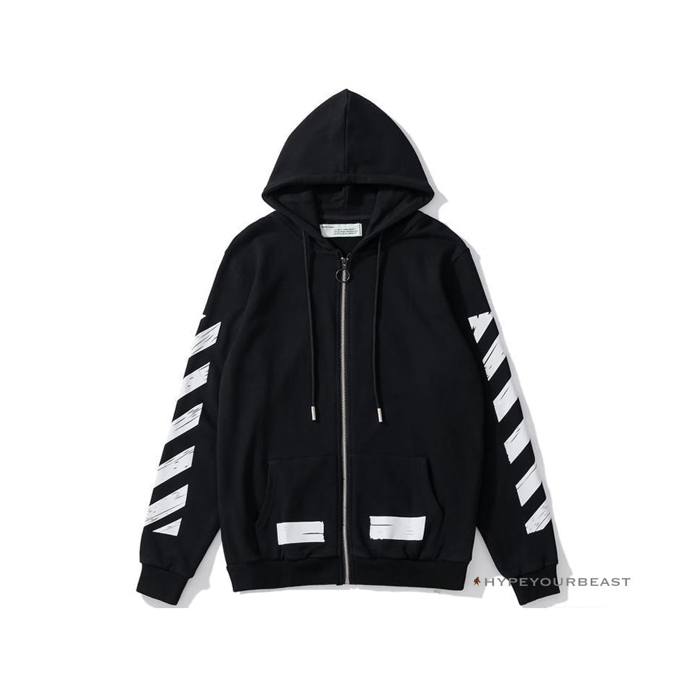 Off White Hoodie Seeing Things Black