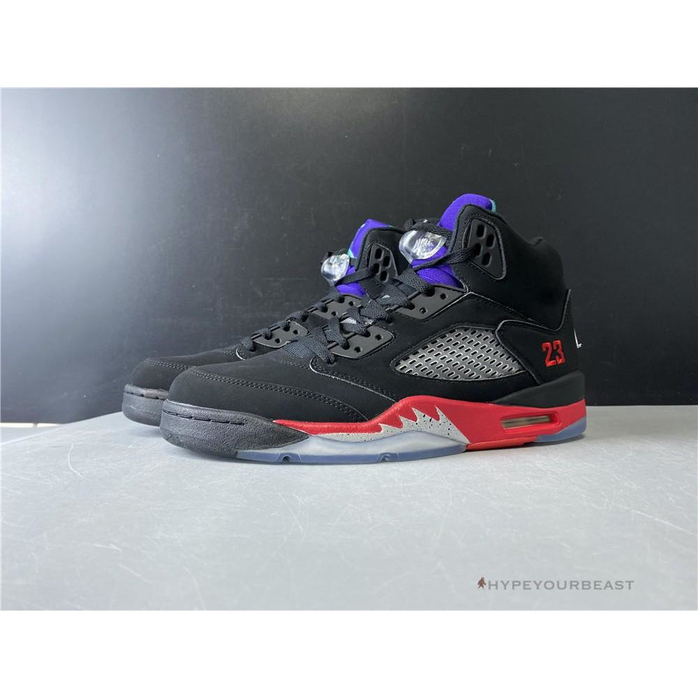 Air Jordan 5 'Grape Fire Red'