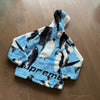 Supreme Penguins Hooded Fleece Jacket Blue