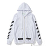 Off White Hoodie Seeing Things White