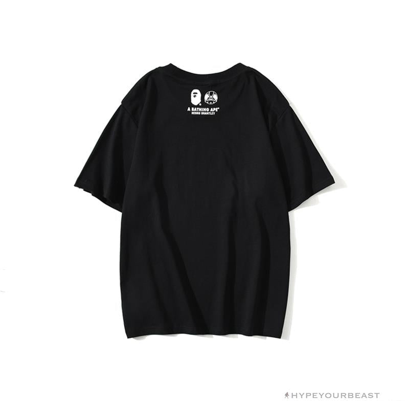 BAPE Co-Branded Fly Boy Tee Shirt 'BLACK'
