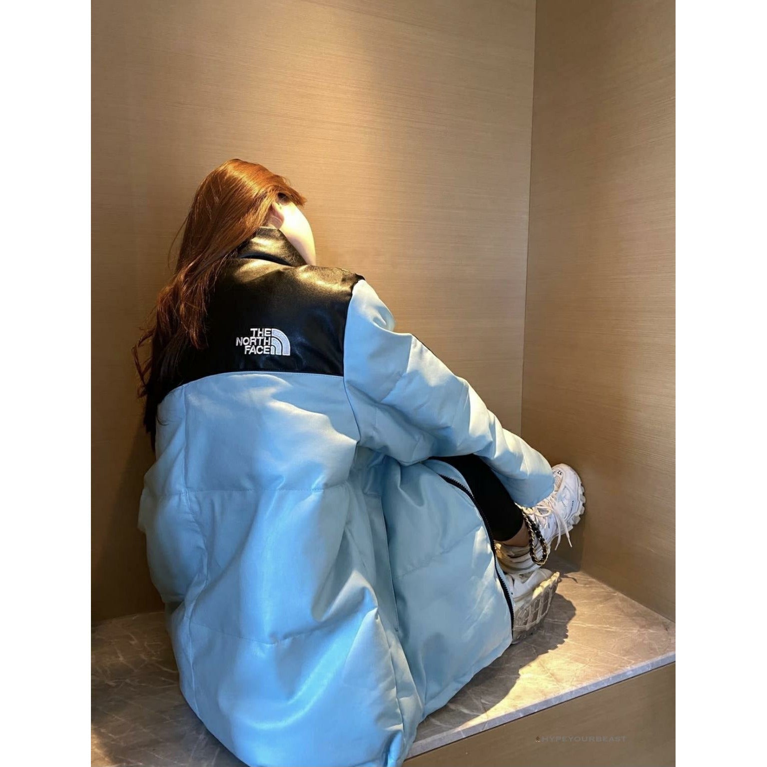 TNF X Supreme Jacket Blue