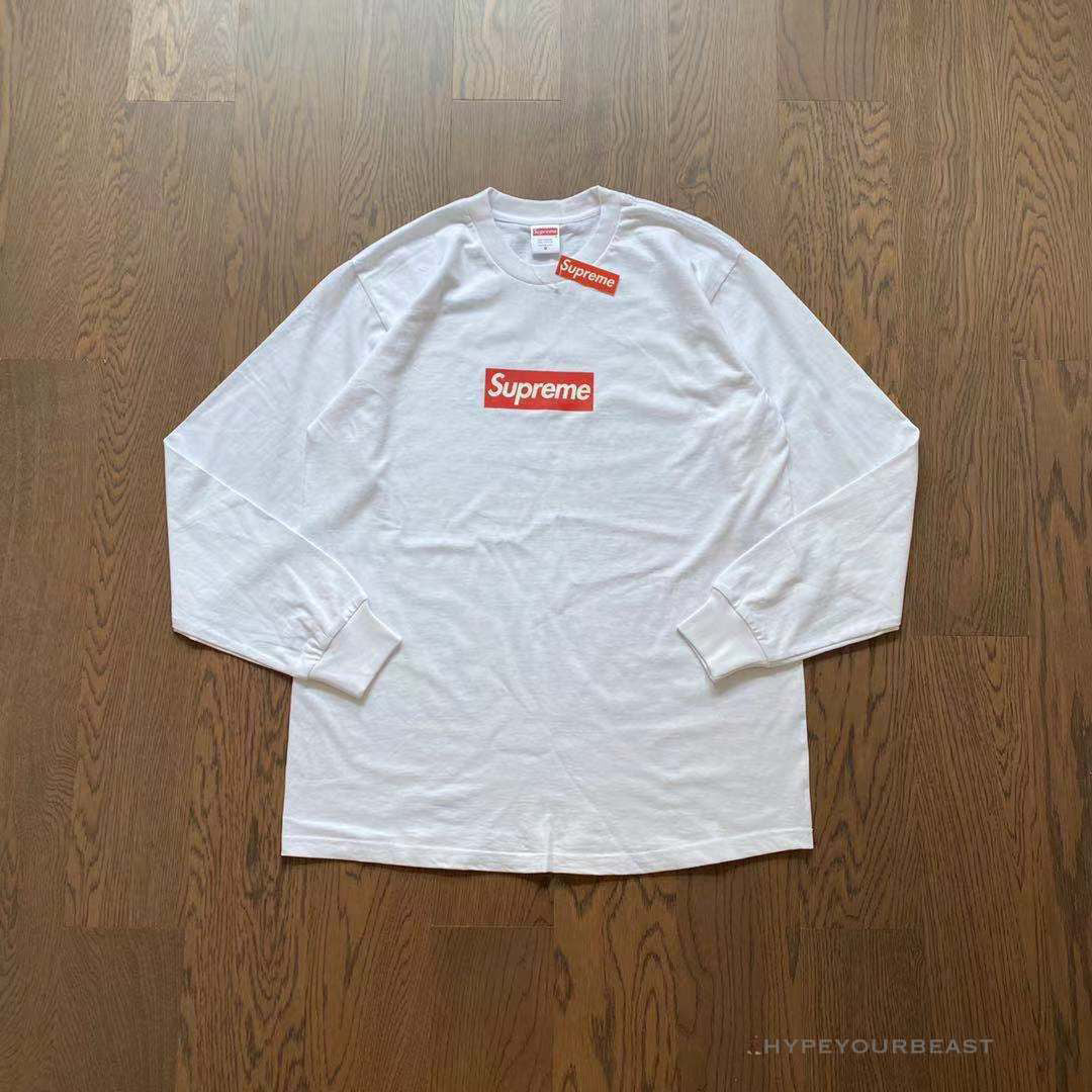 Supreme Long Sleeve Shirt White