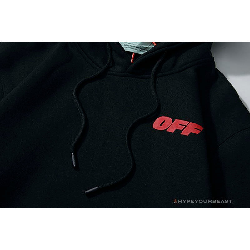 OFF-WHITE CO VIRGIL ABLO Netherlands Museum Hoodie 'BLACK'