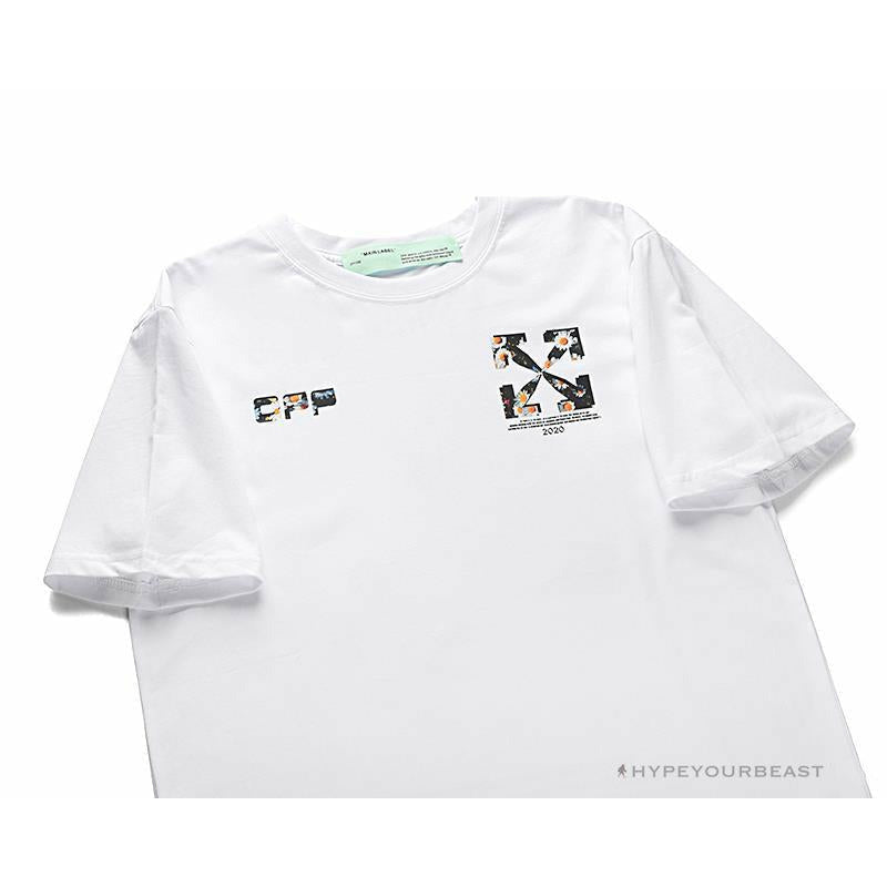 OFF-WHITE Daisy Graffiti Arrow Conley Tee Shirt 'WHITE'