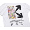 OFF-WHITE Takashi Murakami Chrysanthemum Tee Shirt 'WHITE'