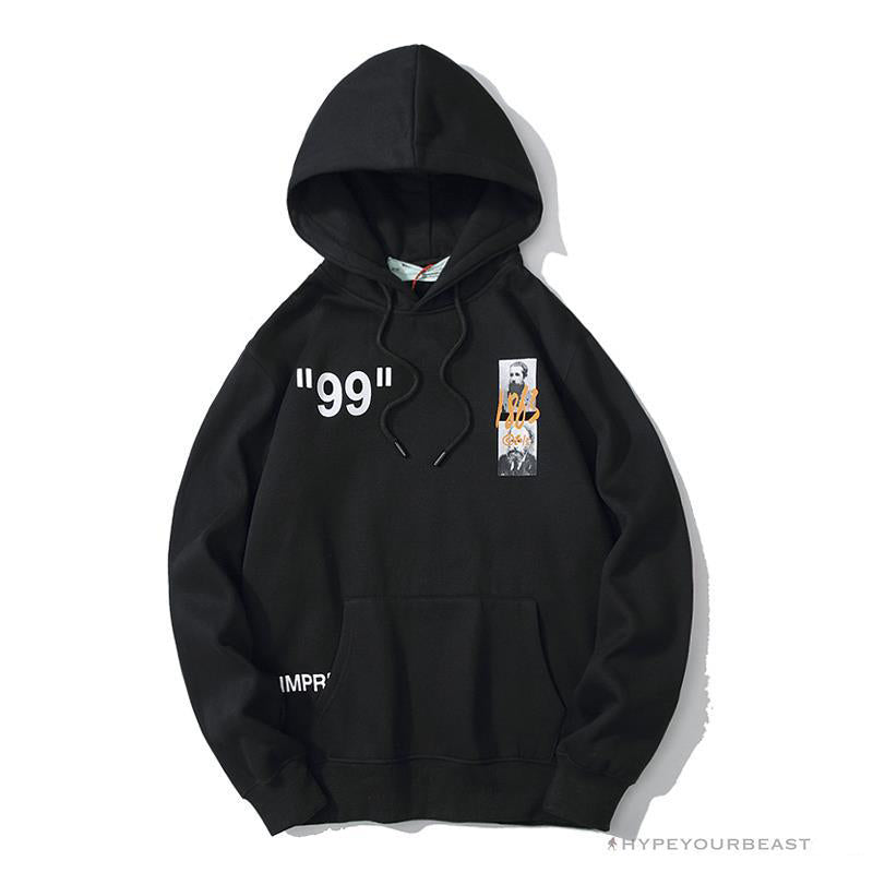 OFF-WHITE CO VIRGIL ABLOH 1863 Monet Hoodie 'BLACK'