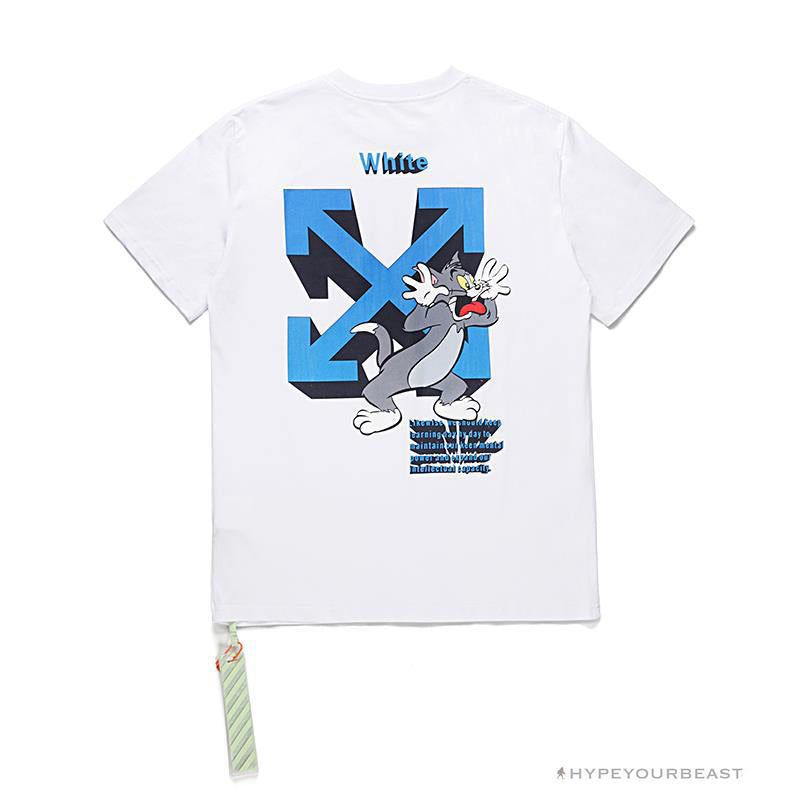 OFF-WHITE Tom and Jerry Loose Tee Shirt 'WHITE'