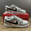 Nike Dunk Low Cracked Leather Silver