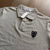 CDG Polo Shirt Grey