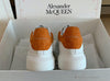Alexander McQueen Women's White / Orange Sneaker