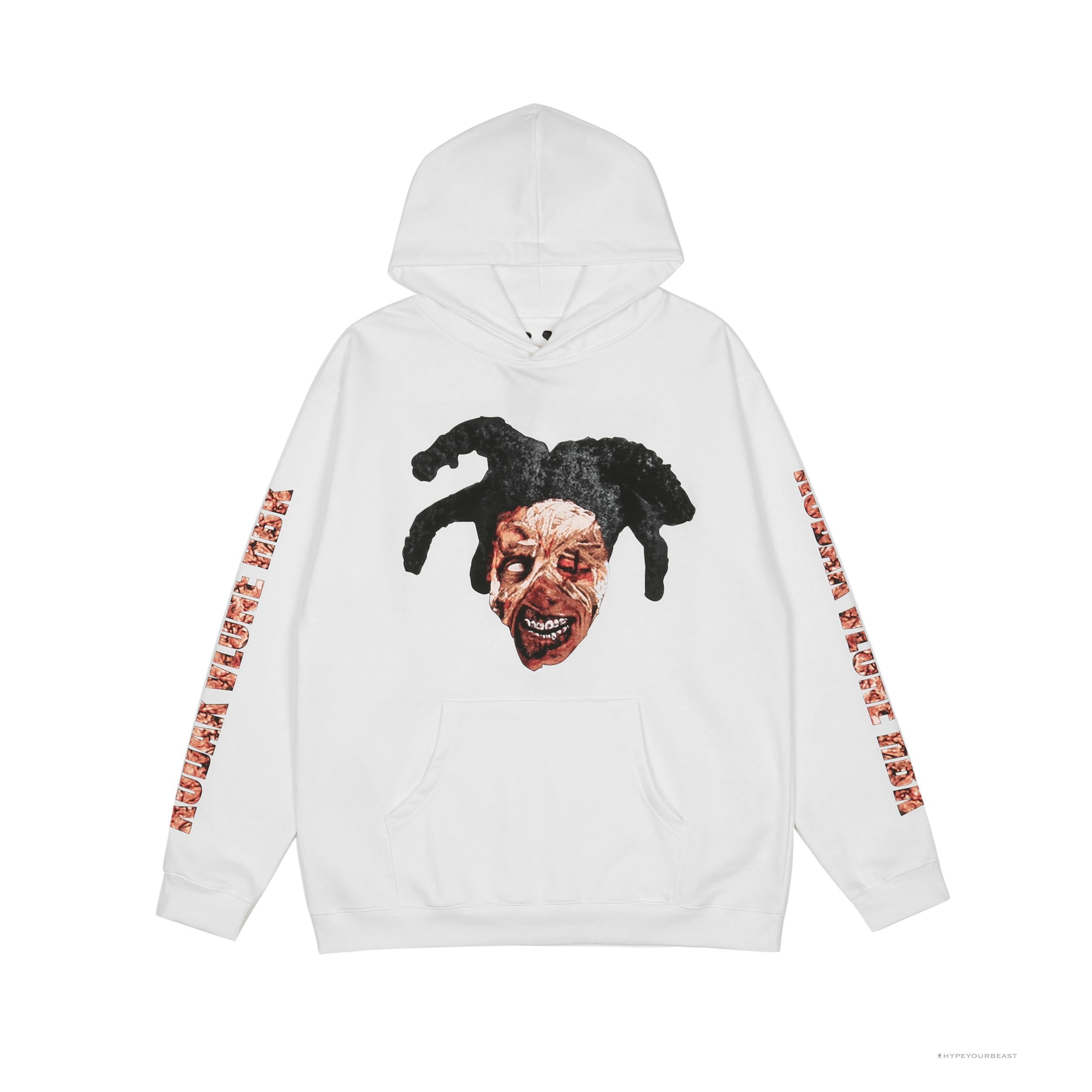 Vlone Hoodie Kodak HBK White