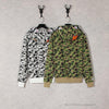 Bape Green Camouflage Hoodie