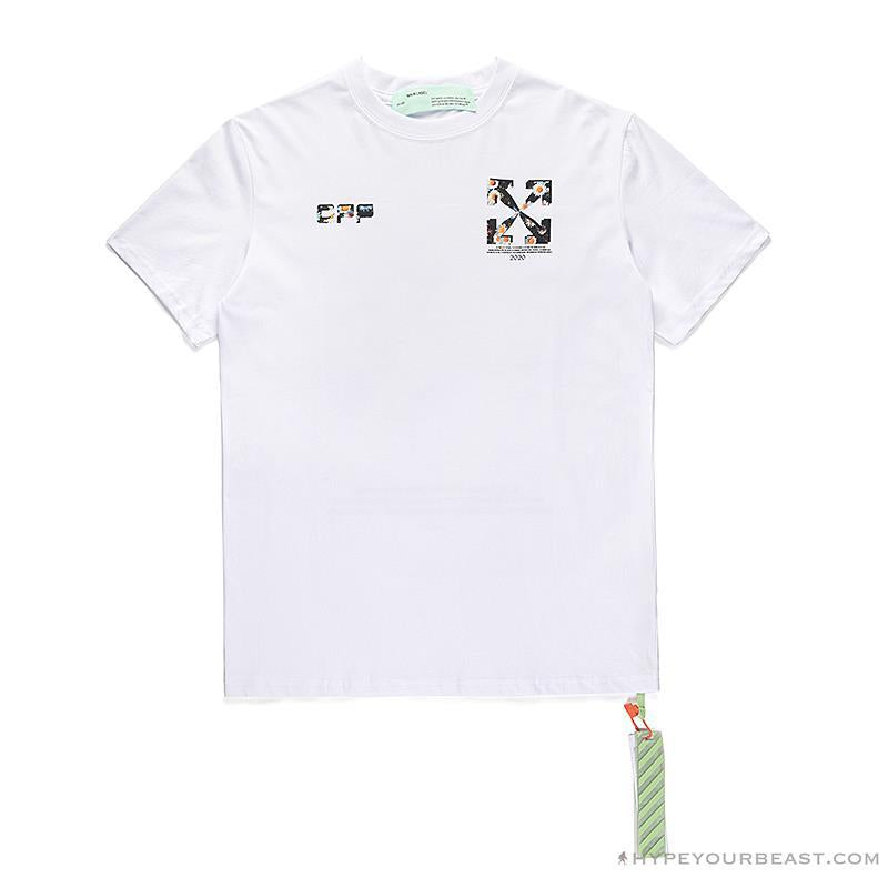 OFF-WHITE Daisy Graffiti Arrow Conley Tee Shirt 'WHITE'