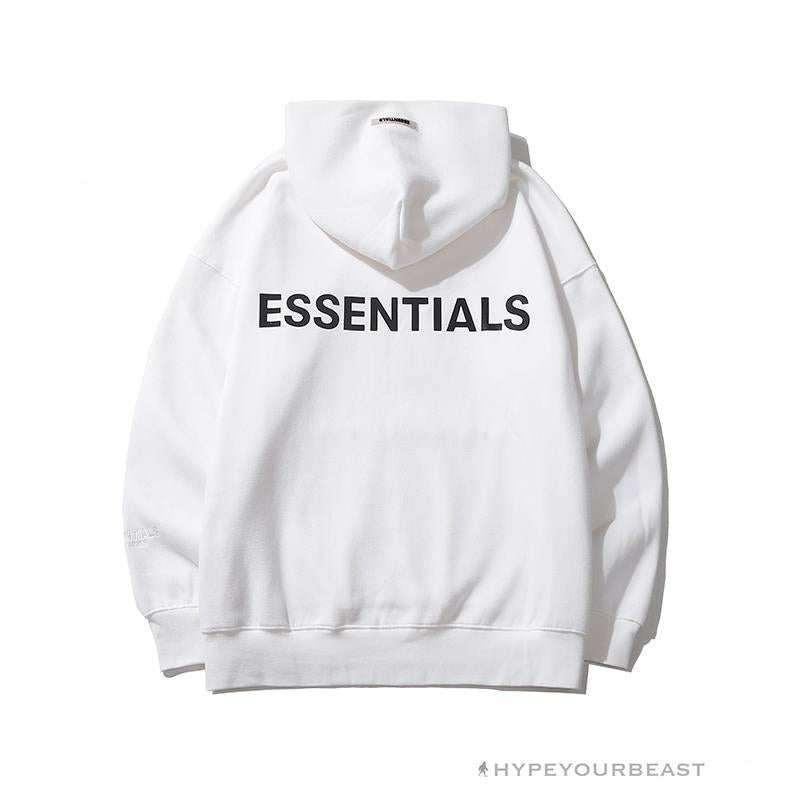 FOG Hoodie Reflective ‘ESSENTIALS’ White