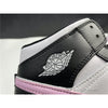 Jordan 1 Mid White Black Light Arctic Pink