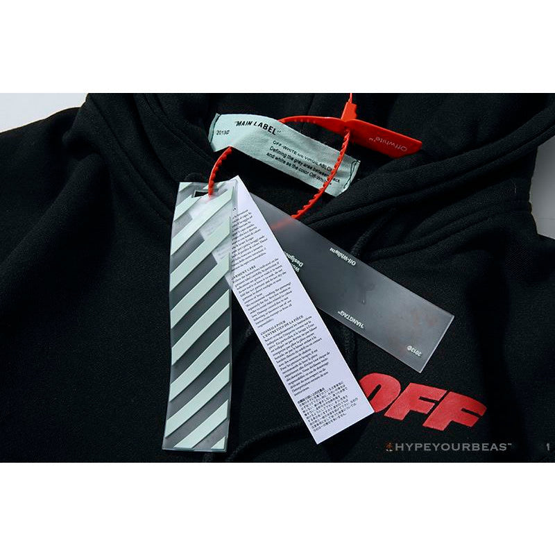 OFF-WHITE CO VIRGIL ABLO Netherlands Museum Hoodie 'BLACK'