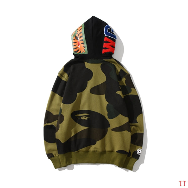 Bape Camo Hoodie Green