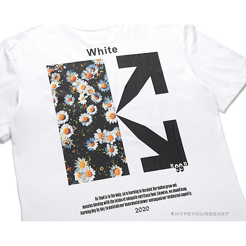 OFF-WHITE Daisy Graffiti Arrow Conley Tee Shirt 'WHITE'