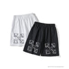 OFF-WHITE Dimensional Sketch Shorts 'WHITE'