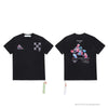 OFF-WHITE Joint Running Mickey Mouse Arrow Tee Shirt 'BLACK'