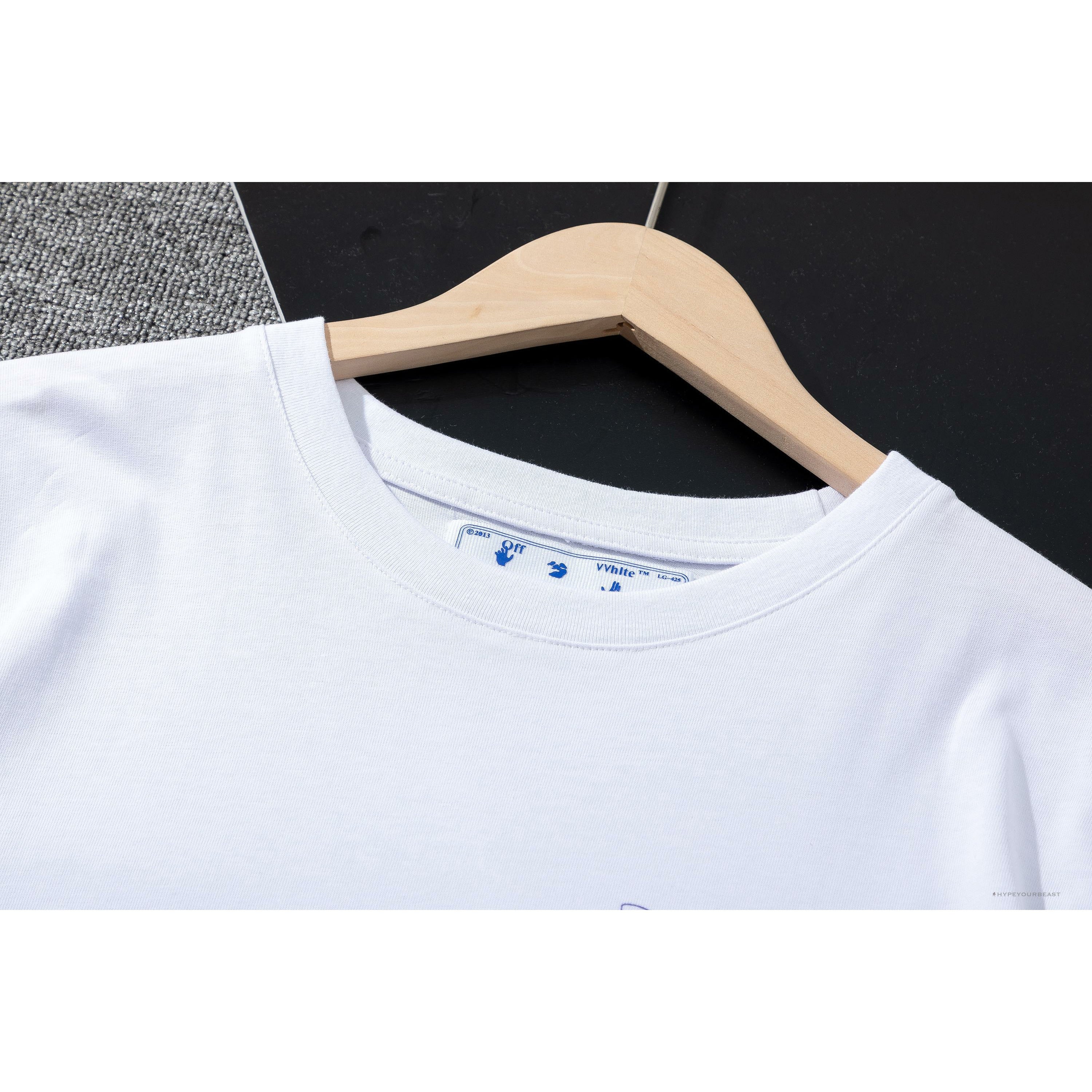 OFF-WHITE Ballpoint Pen Depicting Pattern Tee Shirt 'WHITE'