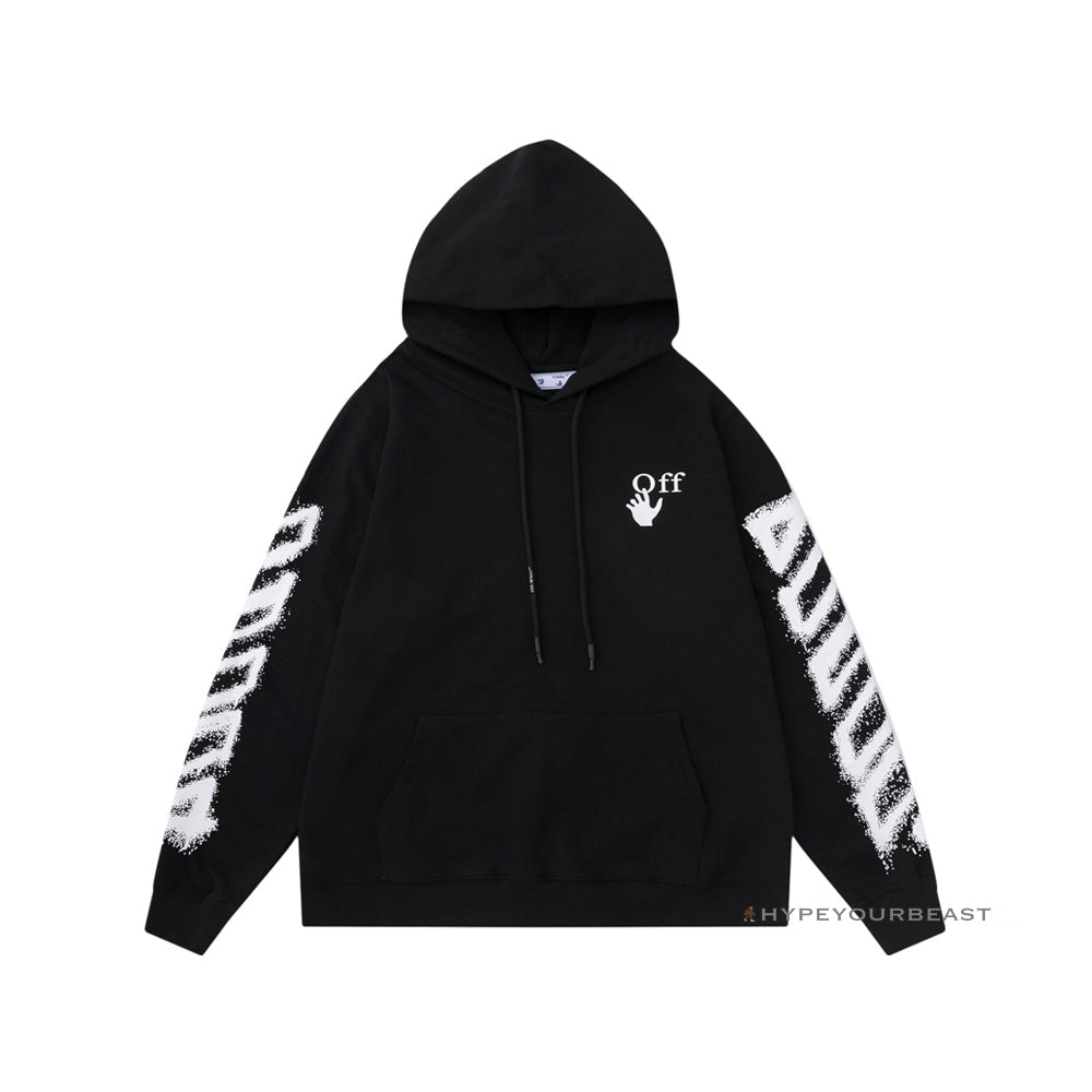 Off-White Hoodie Hallow Black