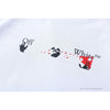 OFF-WHITE Acrylic Hand-Painted Graffiti Pattern Tee Shirt 'WHITE'