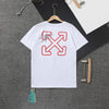 OFF-WHITE Red Flash Cross Arrow Tee Shirt 'WHITE'