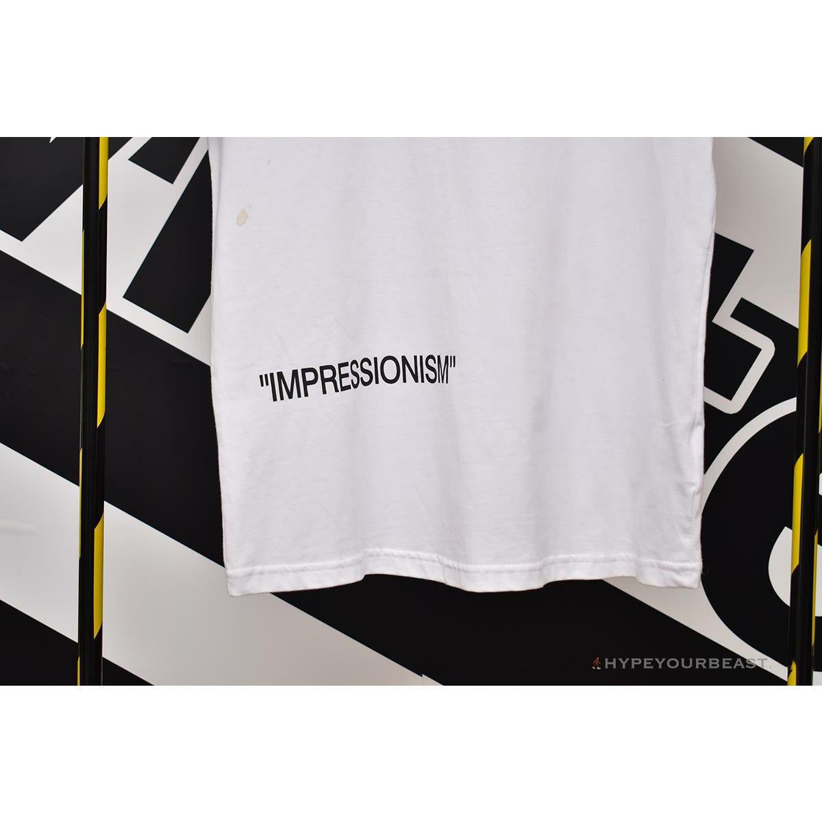 OFF-WHITE 99 Pink Arrow Tee Shirt 'WHITE'