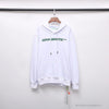 OFF-WHITE Hand-Painted Utility Pole Worker Hoodie 'WHITE'