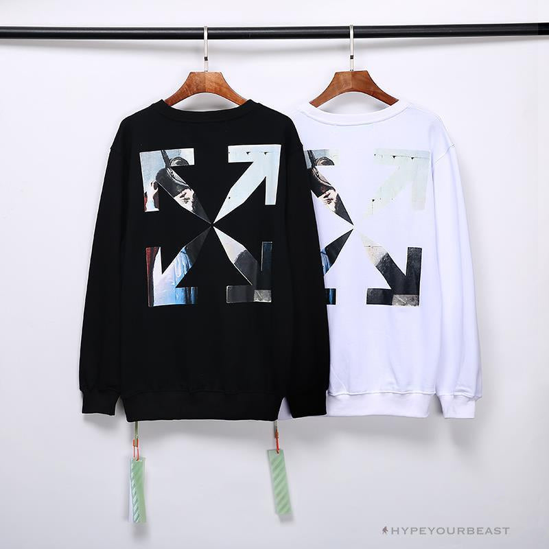 OFF-WHITE The Kiss Long Sleeve Shirt 'BLACK'