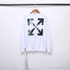 OFF-WHITE New Madonna Painting Cotton Terry Long Sleeve Shirt 'WHITE'