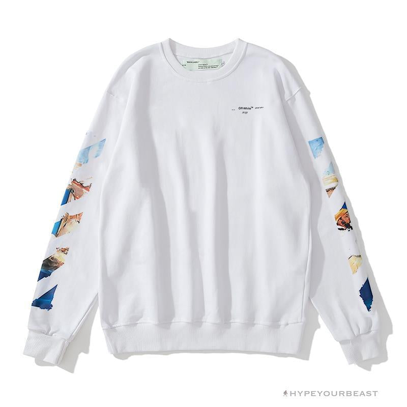 OFF-WHITE Sail Sweater 'WHITE'