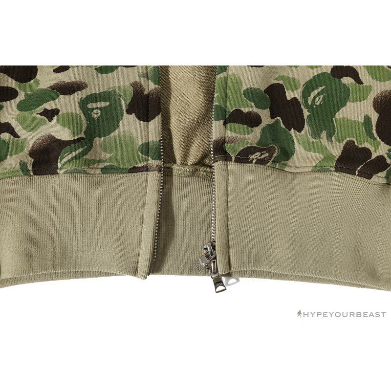 BAPE Chinese Style Ink Camouflage 10th Anniversary Limited Hoodie 'GREEN'