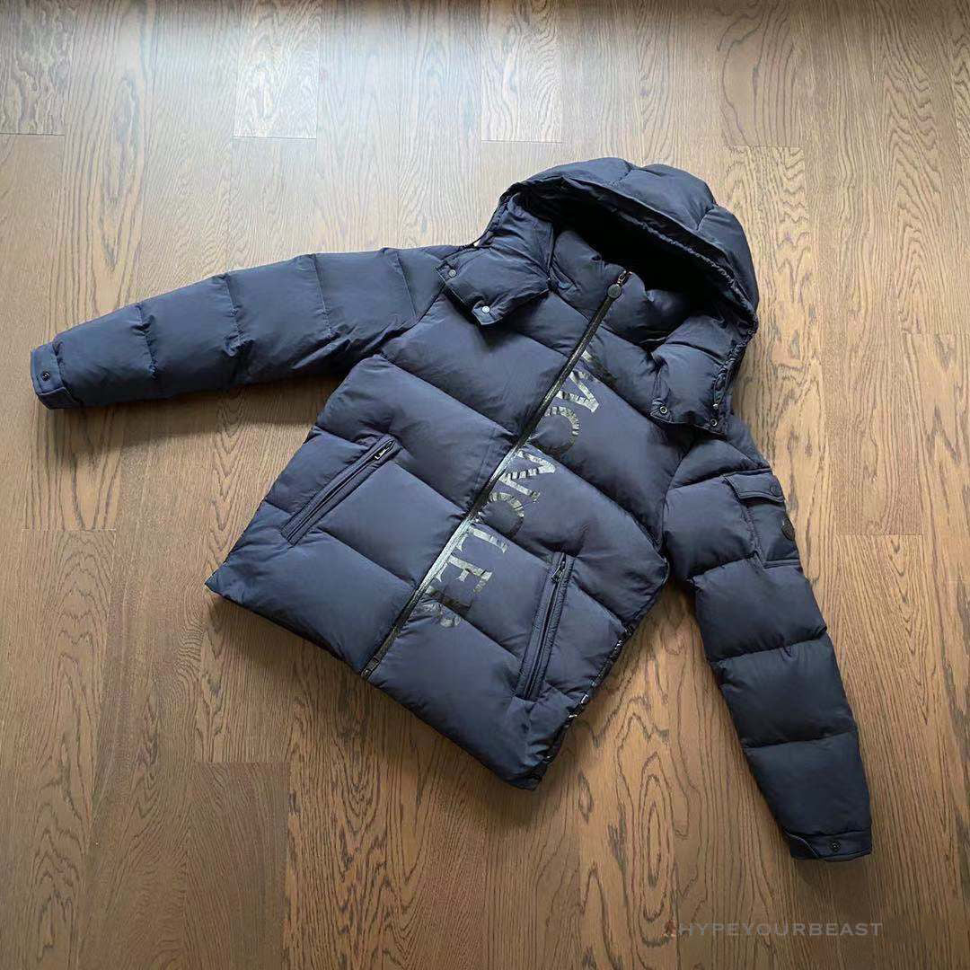 Moncler Puffer Jacket Blue