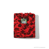 BAPE Camo Hoodie Shark Head 'RED'