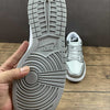 Nike Dunk Low Cracked Leather Silver