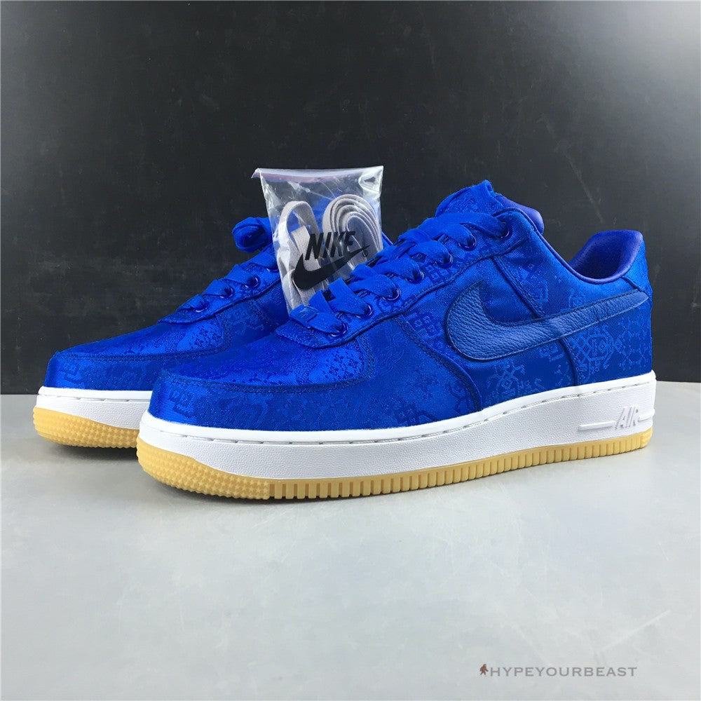 Nike Air Force 1 X Clot "Blue Silk”