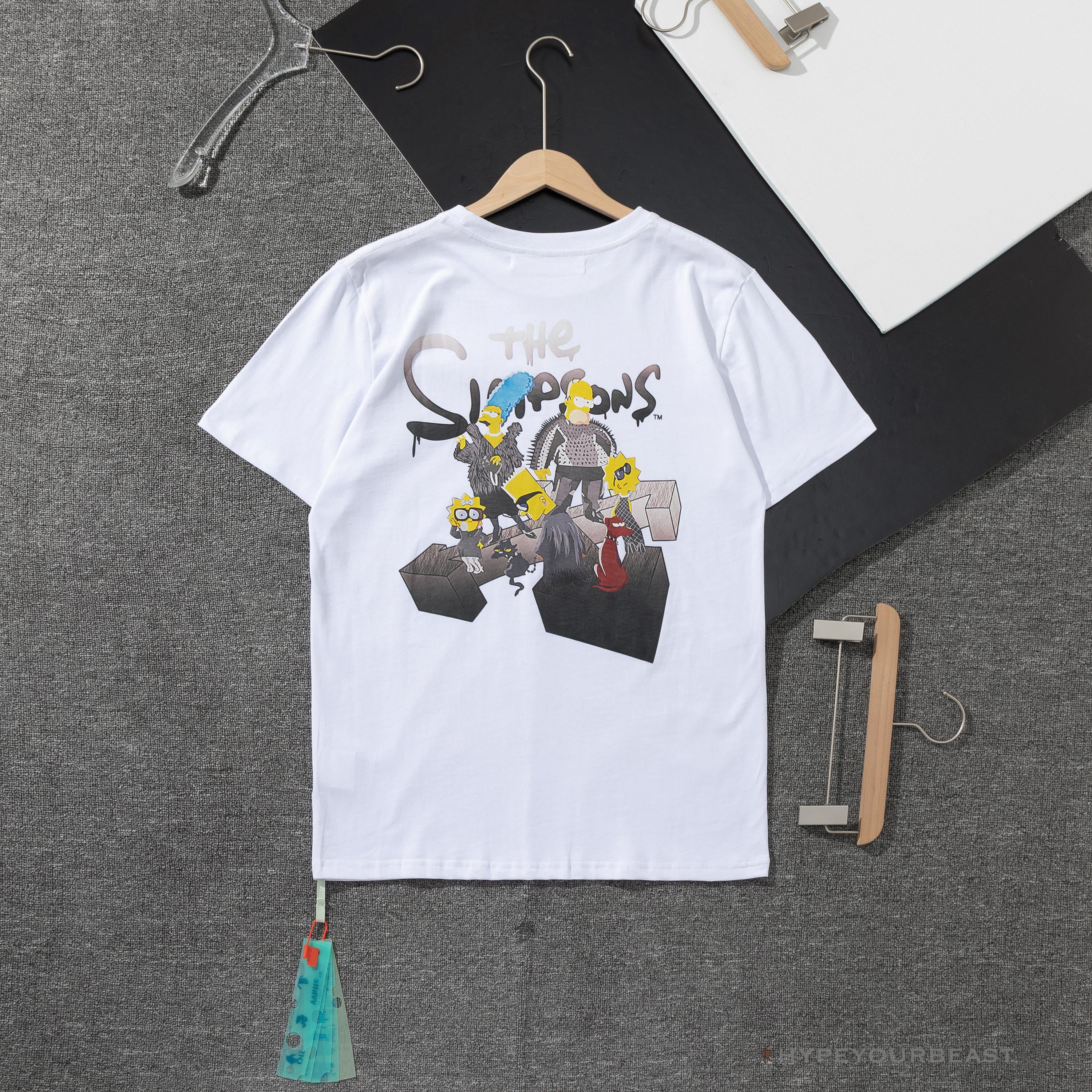 OFF-WHITE The Simpson Tee Shirt 'WHITE'