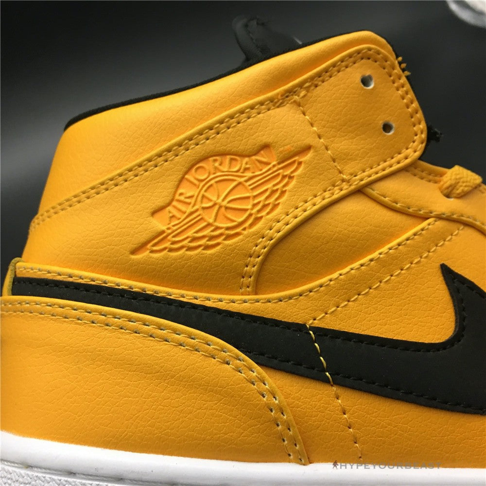 Air Jordan 1 Mid Taxi Yellow