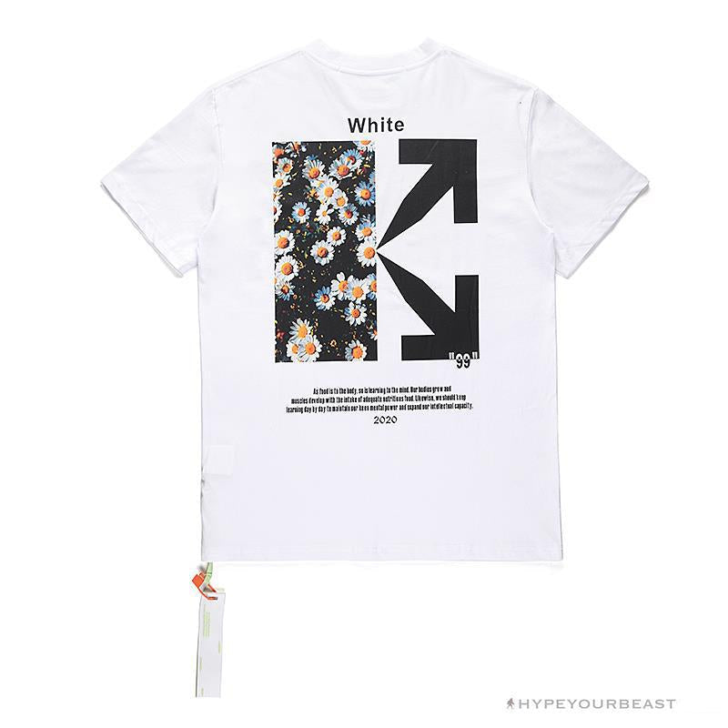 OFF-WHITE Daisy Graffiti Arrow Conley Tee Shirt 'WHITE'