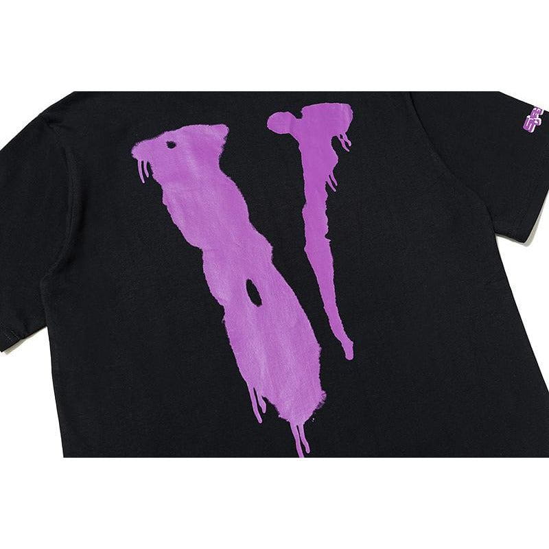 Vlone Purple Screwhead Tee Shirt