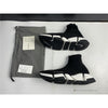 BCG Sock Sneakers Black / White Sole